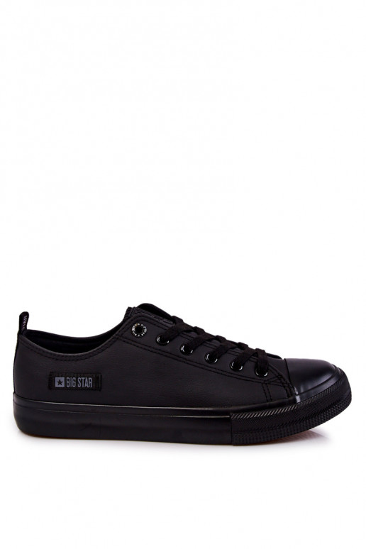für Herren Niedrige Freizeitschuhe Big Star KK174009 schwarze Farbe für Herren Niedrige Freizeitschuhe Big Star KK174009 schwarze Farbe