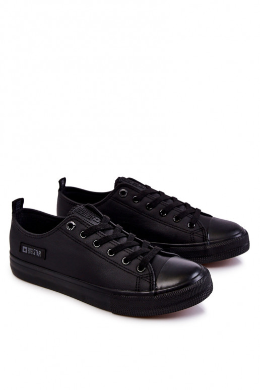 für Herren Niedrige Freizeitschuhe Big Star KK174009 schwarze Farbe für Herren Niedrige Freizeitschuhe Big Star KK174009 schwarze Farbe