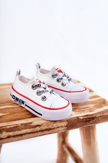 Kinder-Freizeitschuhe BIG STAR KK374048 weiß