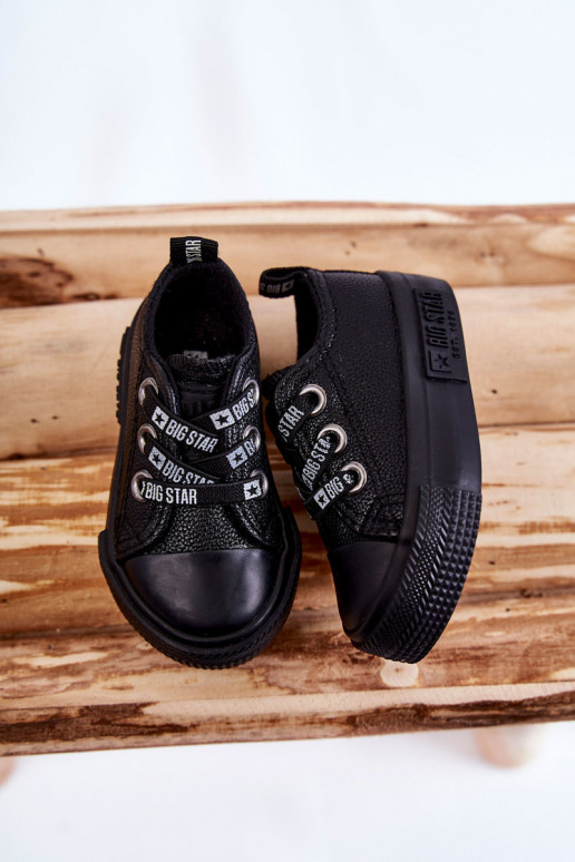 Kinder-Freizeitschuhe BIG STAR KK374059 schwarz