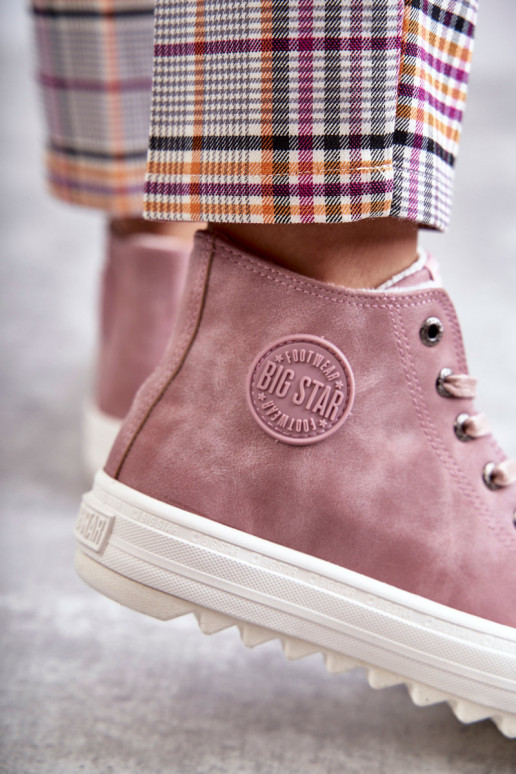 Freizeitschuhe Big Star in warmem Rosa EE274113 Freizeitschuhe Big Star in warmem Rosa EE274113