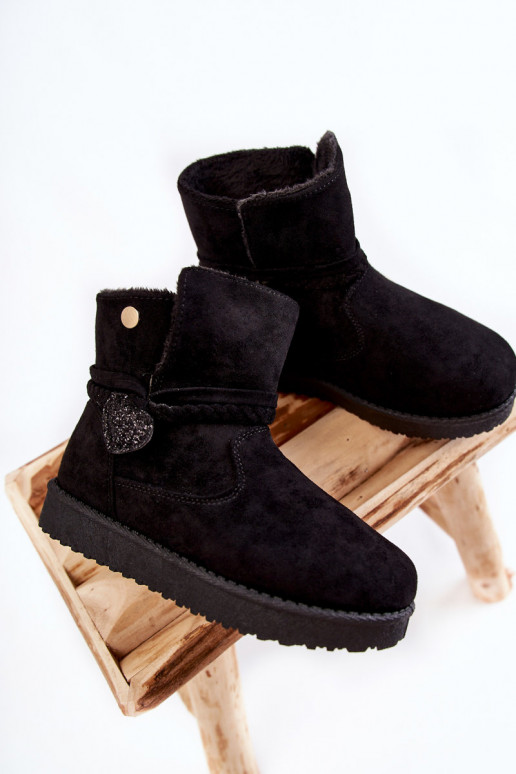 Kinder-Schneestiefel in der Farbe Schwarz Mai Kinder-Schneestiefel in der Farbe Schwarz Mai