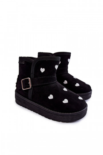 Kinder-Schneestiefel Big Star KK374243 schwarz 2