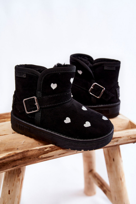 Kinder-Schneestiefel Big Star KK374243 schwarz