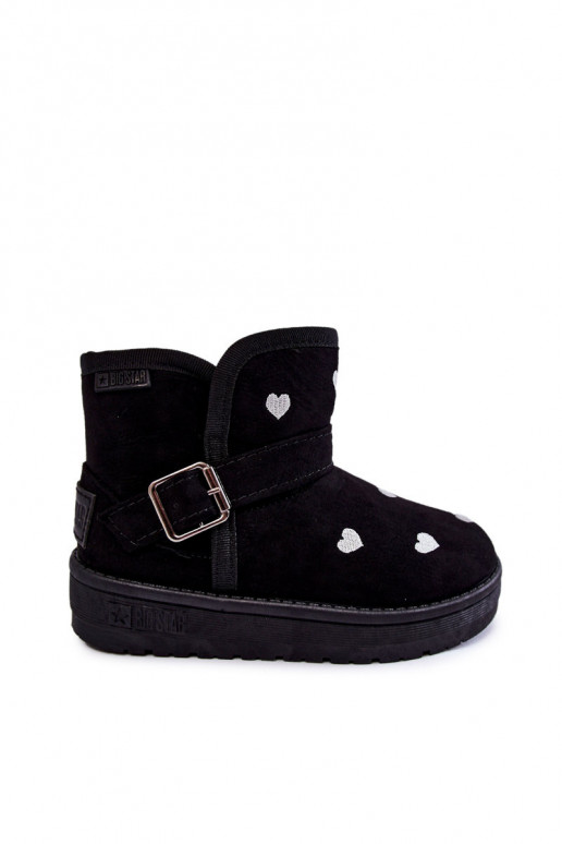 Kinder-Schneestiefel Big Star KK374243 schwarz