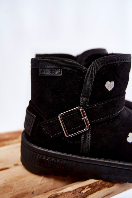 Kinder-Schneestiefel Big Star KK374243 schwarz