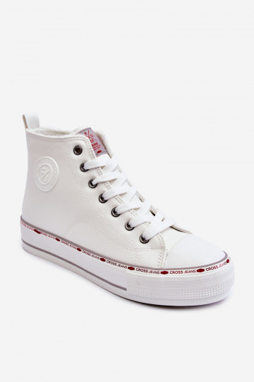 Freizeitschuhe mit Sohlen Cross Jeans KK2R4044C weiße Farbe