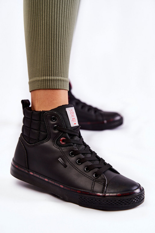 Freizeitschuhe mit Sohle Cross Jeans KK2R4058C schwarze Farbe