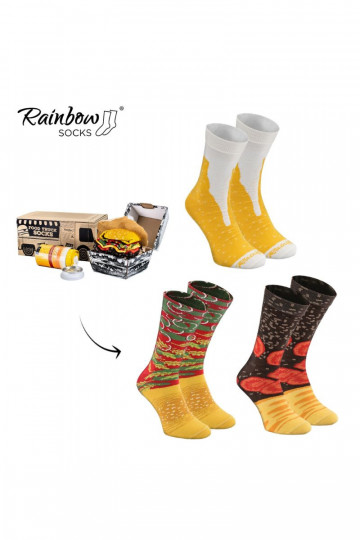 Sockenset Food Truck Socken Box 3 Paar 2