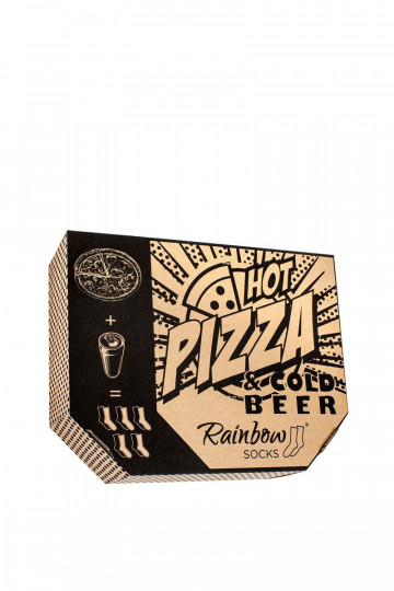 Farbige Socken im Karton 5 Par