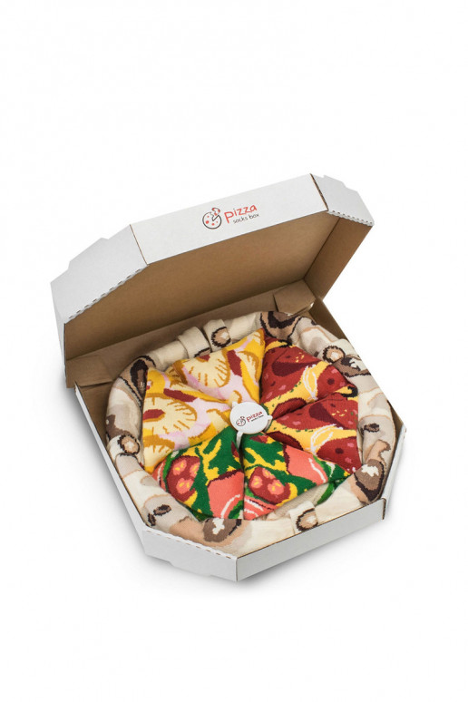 Farbige Socken im Karton 5 Par