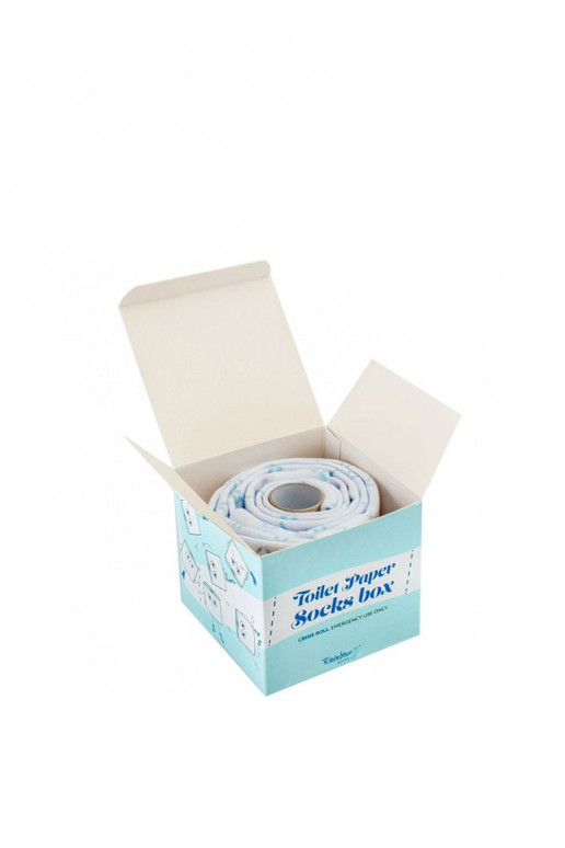 2 Paar farbige Socken in einer Box 2 Paar farbige Socken in einer Box