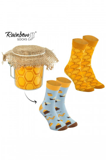 2 Paar farbige Socken 2