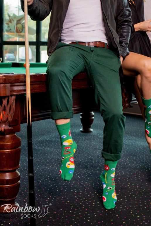 3 Paar farbige Socken in einer Box 3 Paar farbige Socken in einer Box