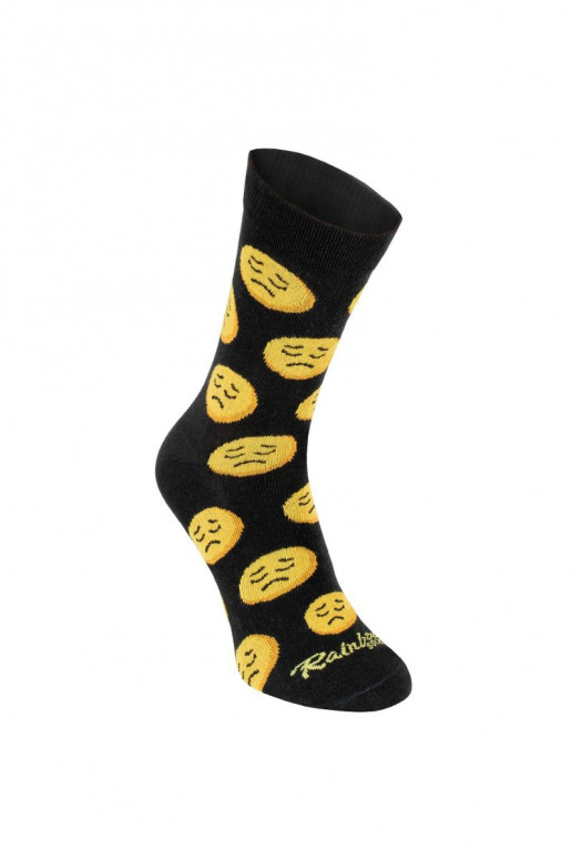 3 Paar farbige Socken in einer Box 3 Paar farbige Socken in einer Box