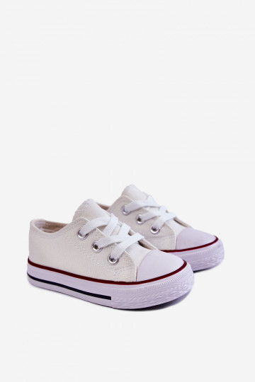 Klassische Kindersportschuhe in der Farbe Weiß von Filemon