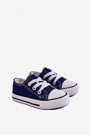 Klassische Kindersportschuhe in dunkelblauer Farbe Filemon