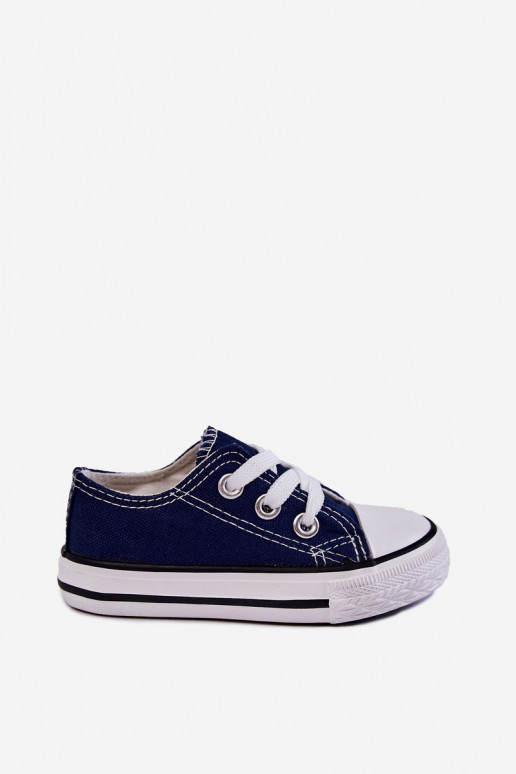Klassische Kindersportschuhe in dunkelblauer Farbe Filemon Klassische Kindersportschuhe in dunkelblauer Farbe Filemon