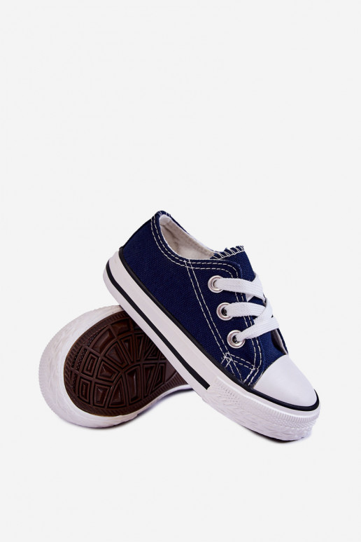 Klassische Kindersportschuhe in dunkelblauer Farbe Filemon Klassische Kindersportschuhe in dunkelblauer Farbe Filemon