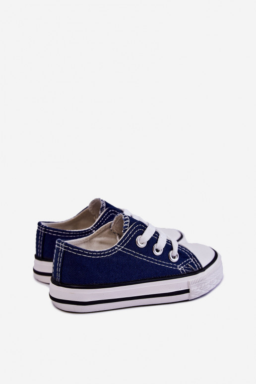 Klassische Kindersportschuhe in dunkelblauer Farbe Filemon Klassische Kindersportschuhe in dunkelblauer Farbe Filemon