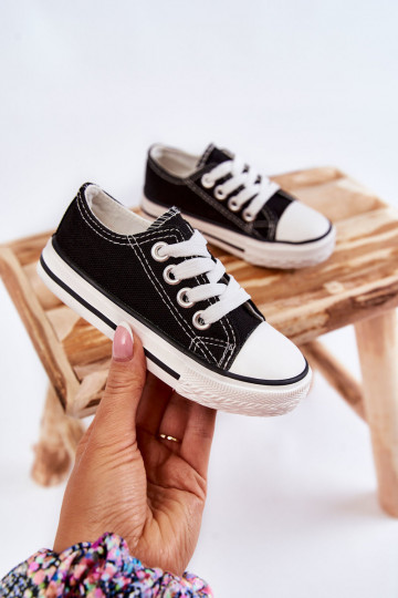 Klassische Kindersportschuhe in der Farbe Schwarz von Filemon 2