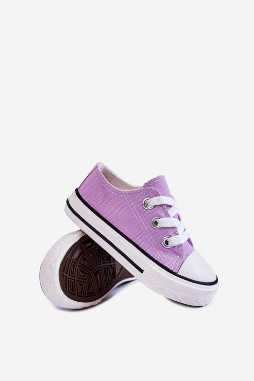 Klassische Kindersportschuhe Purple Filemon