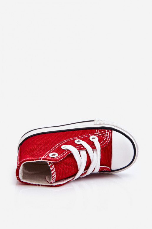 Kinderschuhe mit Sohle in roter Farbe Filemon Kinderschuhe mit Sohle in roter Farbe Filemon