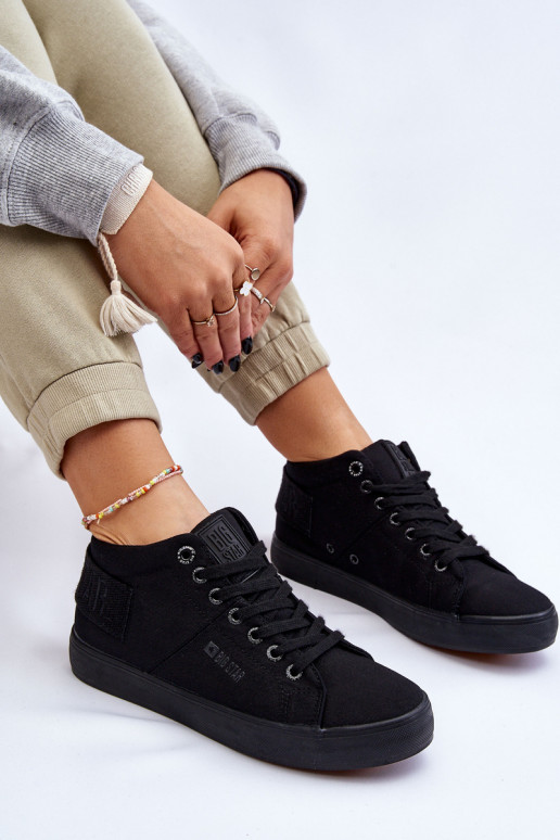 Klassisches Modell Freizeitschuhe mit Sohle Big Star LL274001 in der Farbe Schwarz Klassisches Modell Freizeitschuhe mit Sohle Big Star LL274001 in der Farbe Schwarz