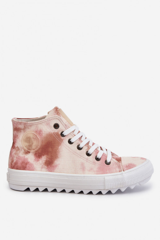 Freizeitschuhe Big Star LL274048 beige-rosa Freizeitschuhe Big Star LL274048 beige-rosa