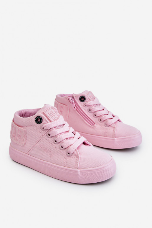 Klassische Freizeitschuhe für Kinder mit Stiefel Big Star LL374003 in rosa Farbe Klassische Freizeitschuhe für Kinder mit Stiefel Big Star LL374003 in rosa Farbe