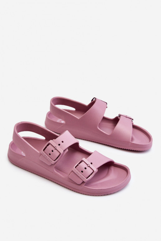 Leichte Sandalen Big Star LL274744 Lila Farbe Leichte Sandalen Big Star LL274744 Lila Farbe