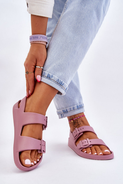 Leichte Sandalen Big Star LL274744 Lila Farbe Leichte Sandalen Big Star LL274744 Lila Farbe