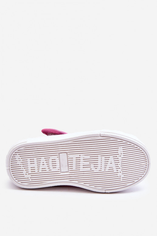 Kinderballerinas mit Blumenmuster in der blau-rosa Farbe Noah Kinderballerinas mit Blumenmuster in der blau-rosa Farbe Noah