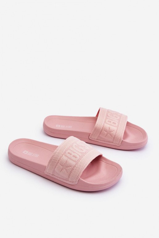 Modische Hausschuhe Big Star LL274A157 Hellrosa Farbton Modische Hausschuhe Big Star LL274A157 Hellrosa Farbton