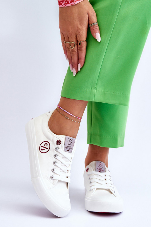 Sneakers Cross Jeans LL2R4043 weiße Farbe Sneakers Cross Jeans LL2R4043 weiße Farbe