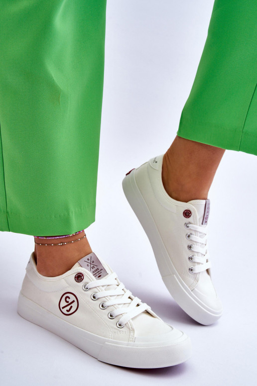 Sneakers Cross Jeans LL2R4043 weiße Farbe Sneakers Cross Jeans LL2R4043 weiße Farbe