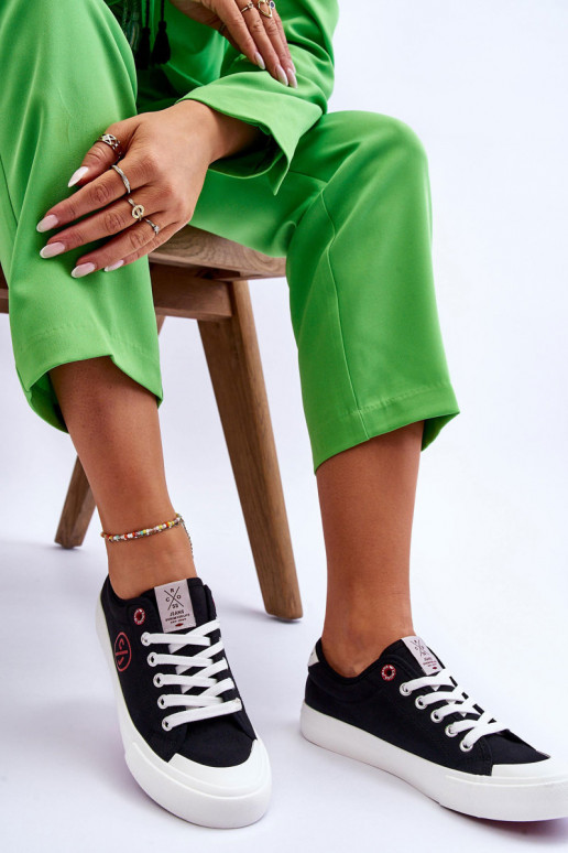 Sneakers Cross Jeans LL2R4044 schwarze Farbe