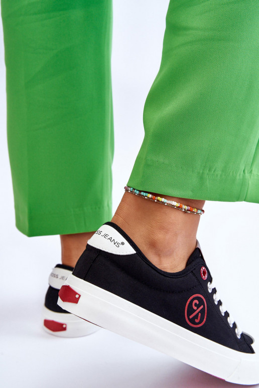 Sneakers Cross Jeans LL2R4044 schwarze Farbe