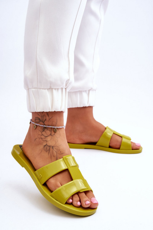 Hausschuhe JJ285261 grün Hausschuhe JJ285261 grün