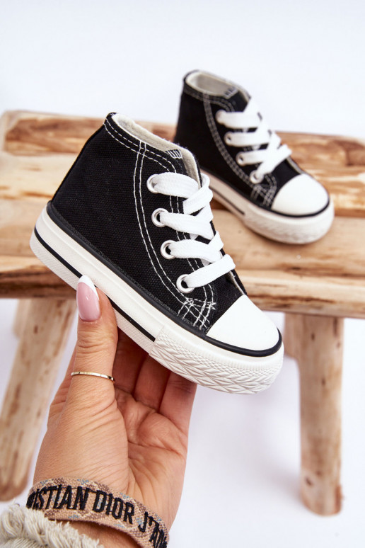 Kinderschuhe mit Sohlen in der Farbe Schwarz Filemon