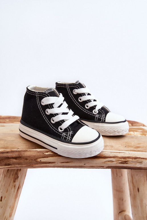 Kinderschuhe mit Sohlen in der Farbe Schwarz Filemon