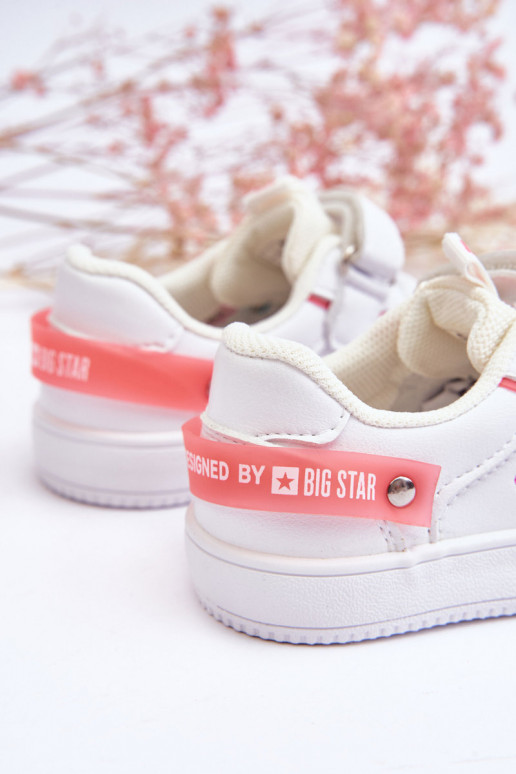 Kindersportschuhe Big Star JJ374082 weiße Farbe Kindersportschuhe Big Star JJ374082 weiße Farbe