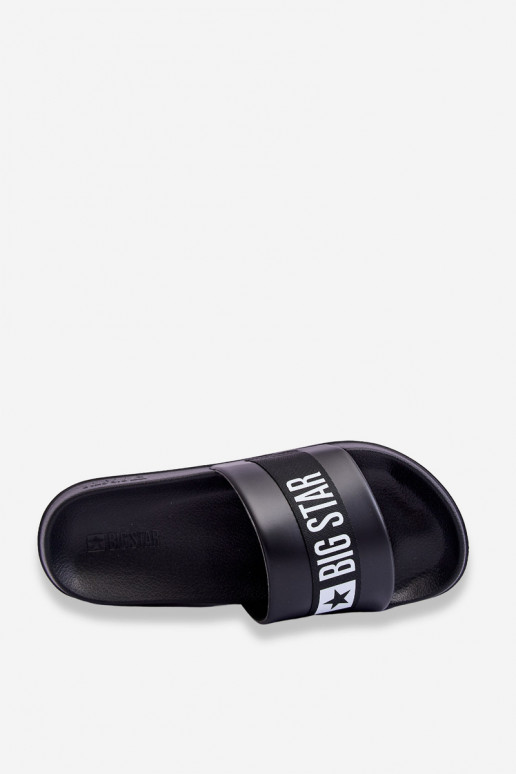 Klassisches Modell Hausschuhe Big Star LL174457 in schwarzer Farbe Klassisches Modell Hausschuhe Big Star LL174457 in schwarzer Farbe