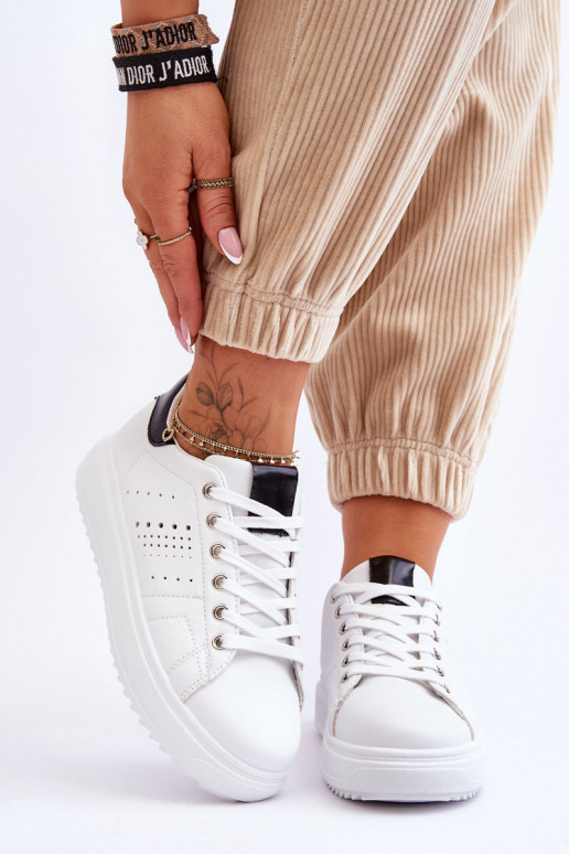 Schuhe im Sportstil Weiß-Schwarz Seien Sie der Erste! Schuhe im Sportstil Weiß-Schwarz Seien Sie der Erste!