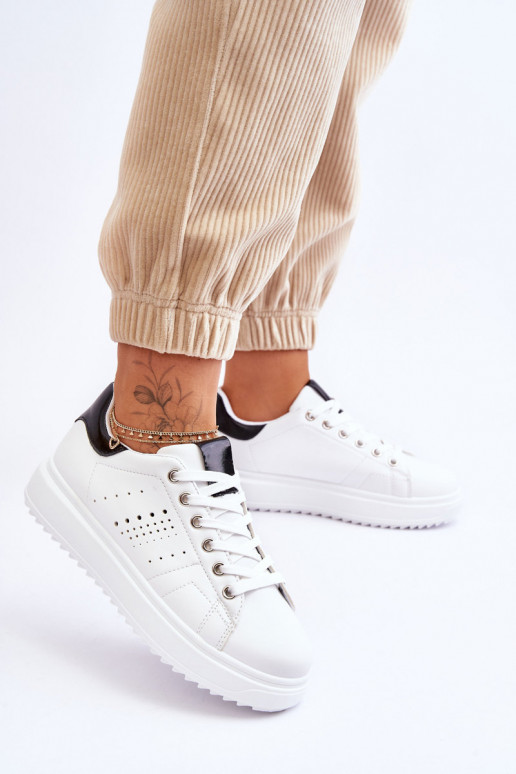 Schuhe im Sportstil Weiß-Schwarz Seien Sie der Erste! Schuhe im Sportstil Weiß-Schwarz Seien Sie der Erste!