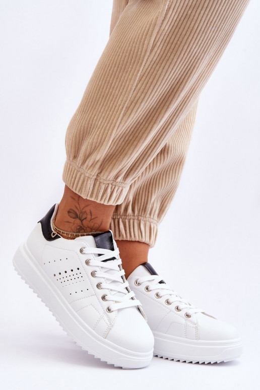 Schuhe im Sportstil Weiß-Schwarz Seien Sie der Erste! Schuhe im Sportstil Weiß-Schwarz Seien Sie der Erste!