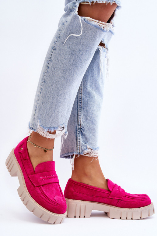 Damen-Stiefeletten aus Wildleder in der Farbe Rosa von Fiorell Damen-Stiefeletten aus Wildleder in der Farbe Rosa von Fiorell