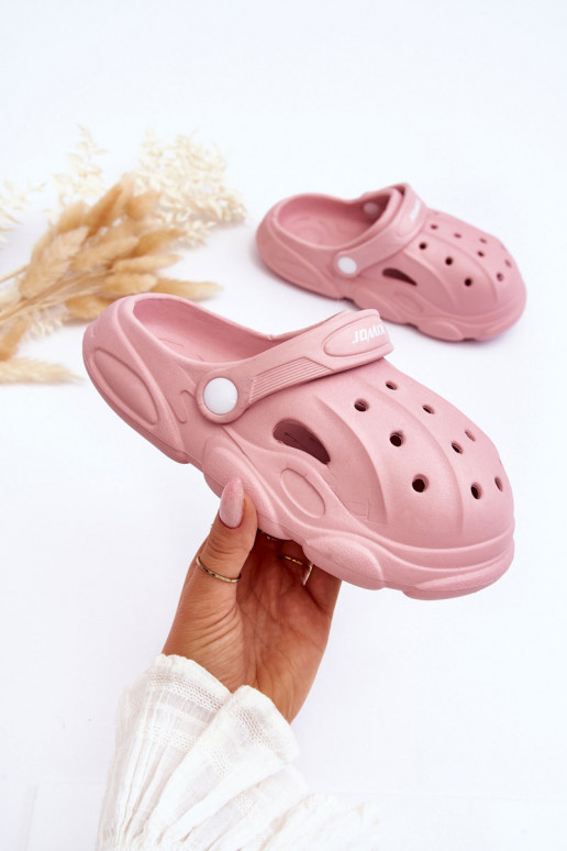 Crocs-Hausschuhe für Kinder in Rosa Cloudy Crocs-Hausschuhe für Kinder in Rosa Cloudy