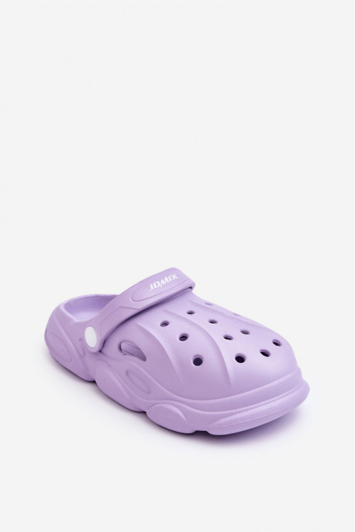 Kinder-Crocs-Hausschuhe Purple Cloudy Kinder-Crocs-Hausschuhe Purple Cloudy