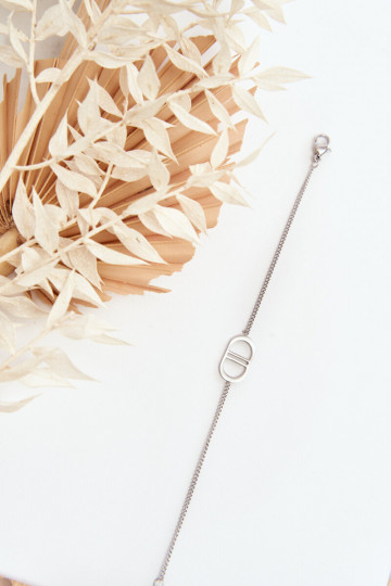 Silbernes Edelstahlarmband 2